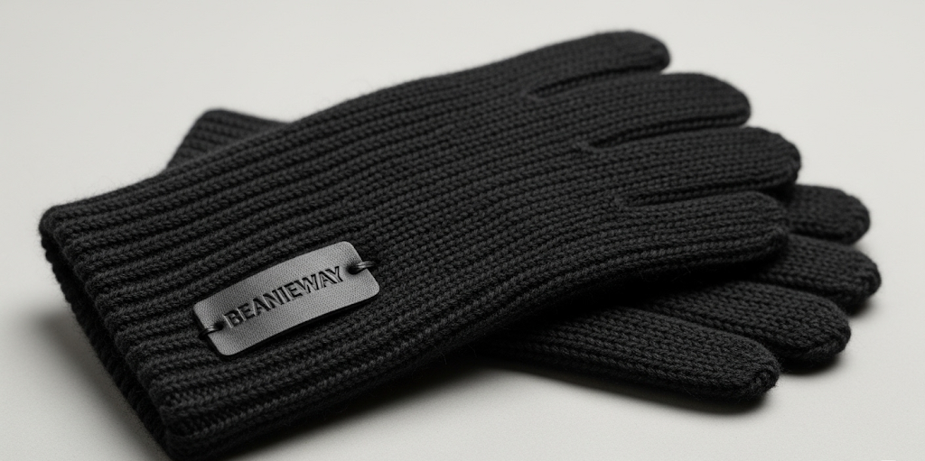 KNITTED GLOVES